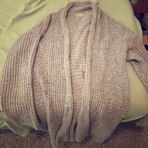 Cream Loose Knit Sweater